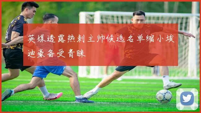英媒透露热刺主帅候选名单缩小埃迪豪备受青睐